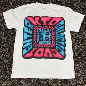 Kid Cudi Entergalactic Rolling‎ Loud July 22nd Miami White Tour T-Shirt Men's M